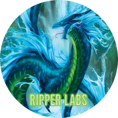 Ripper Labs introduces the brand new Dragon Mats! These 8 inch diameter mats are made of heavy duty rubber backing with a fabric top, and are designed to keep your glass safe. The Dragon Mats come in 2 new designs: Purple Haze and Blue Dream! Pre-order your Dragon Mats toady!